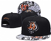 Bengals Team Logo Black Adjustable Hat GS,baseball caps,new era cap wholesale,wholesale hats